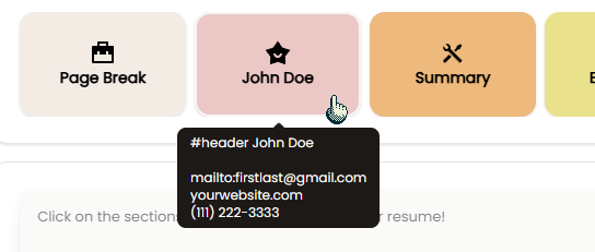 Hover Example